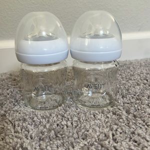 Avent Philips Glass Bottles 4oz